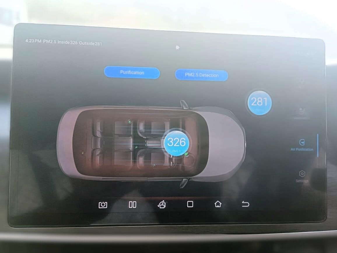 BYD eMAX 7 Air Quality