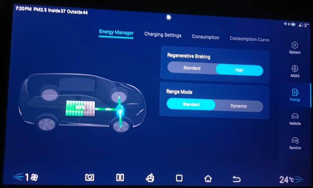BYD eMAX 7 Charging